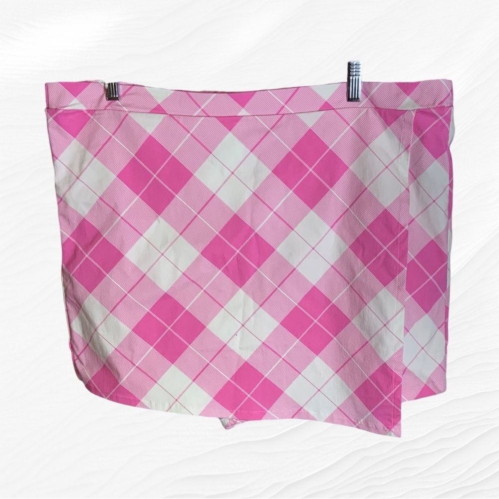 Rue 21 🔥 Pink Plaid Skort Size 3X